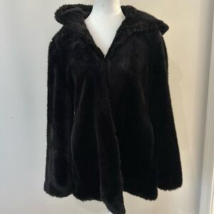 Faux fur jacket